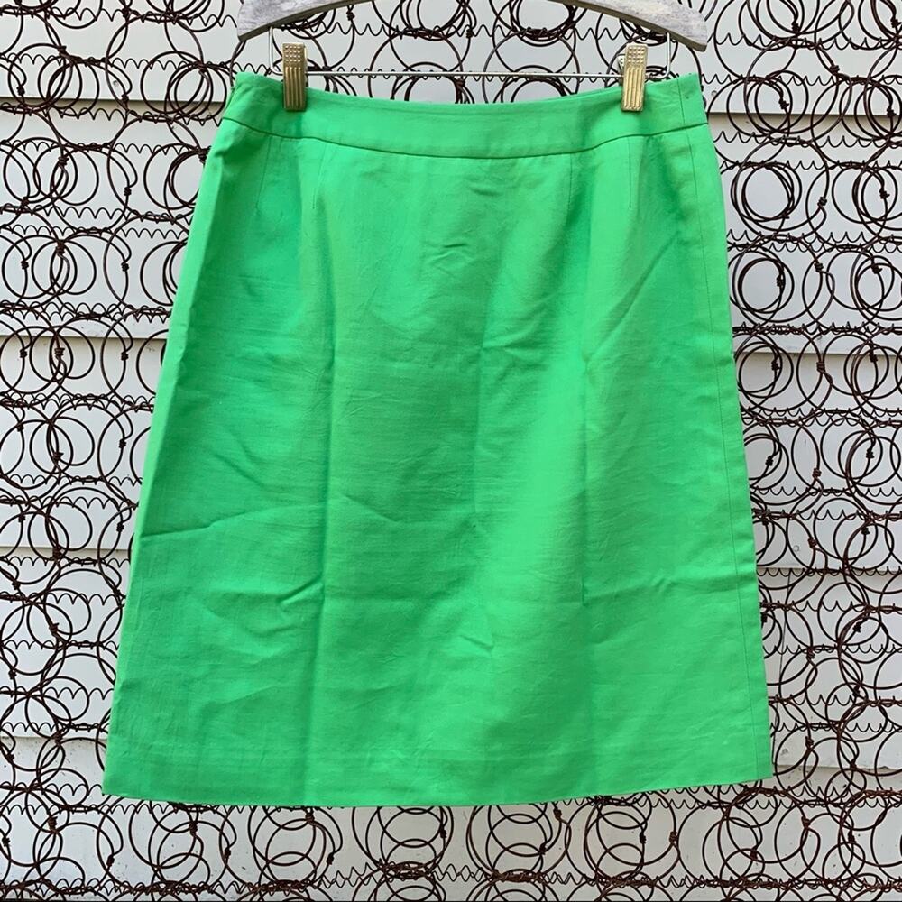 Pendleton skirt blazer set green silk blend size 6 - Picture 3 of 12